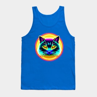 Trippy Kitteh Tank Top